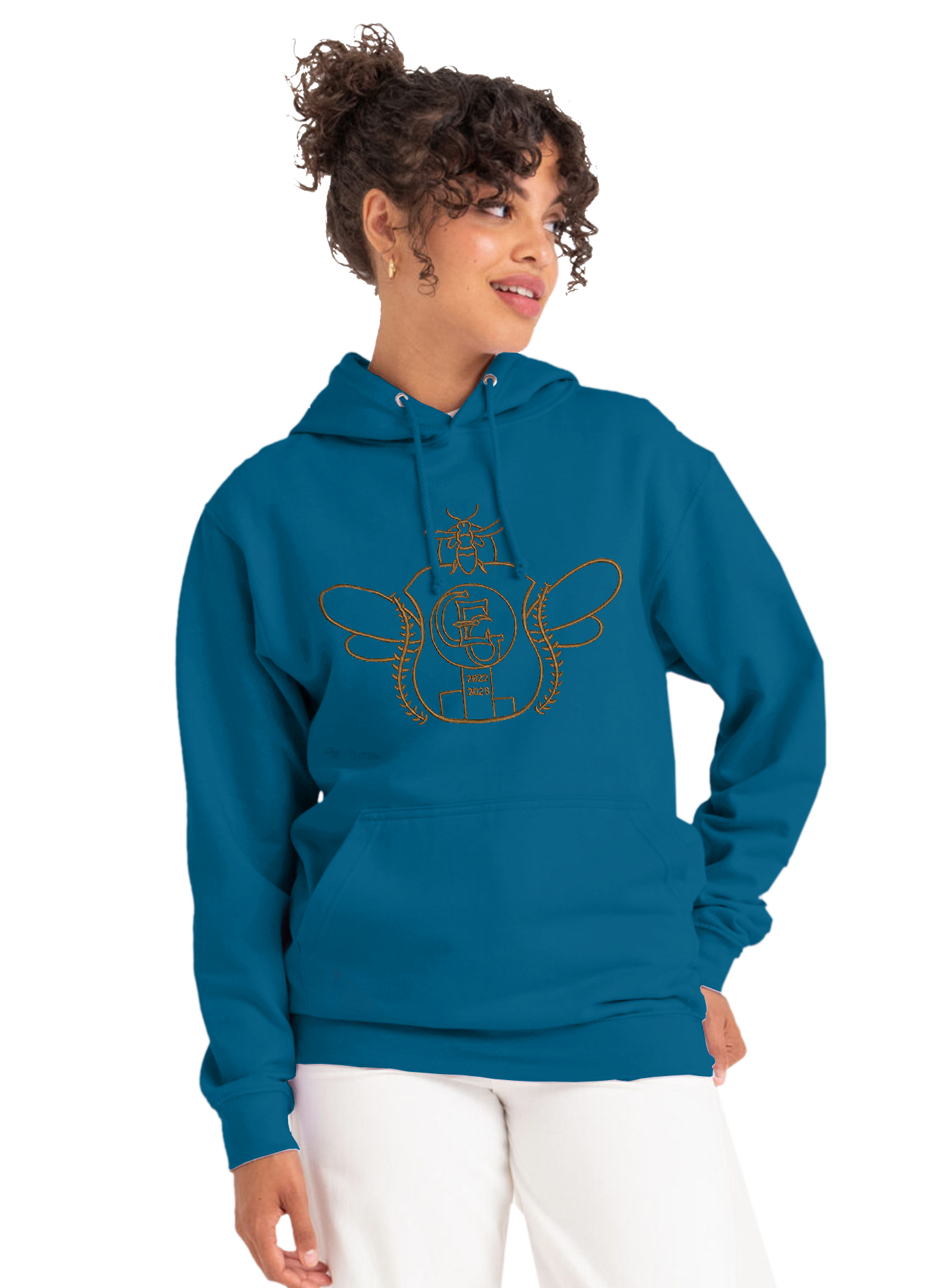 Sweat de promo personnalisé standard hoodie Deep-Sea-Blue