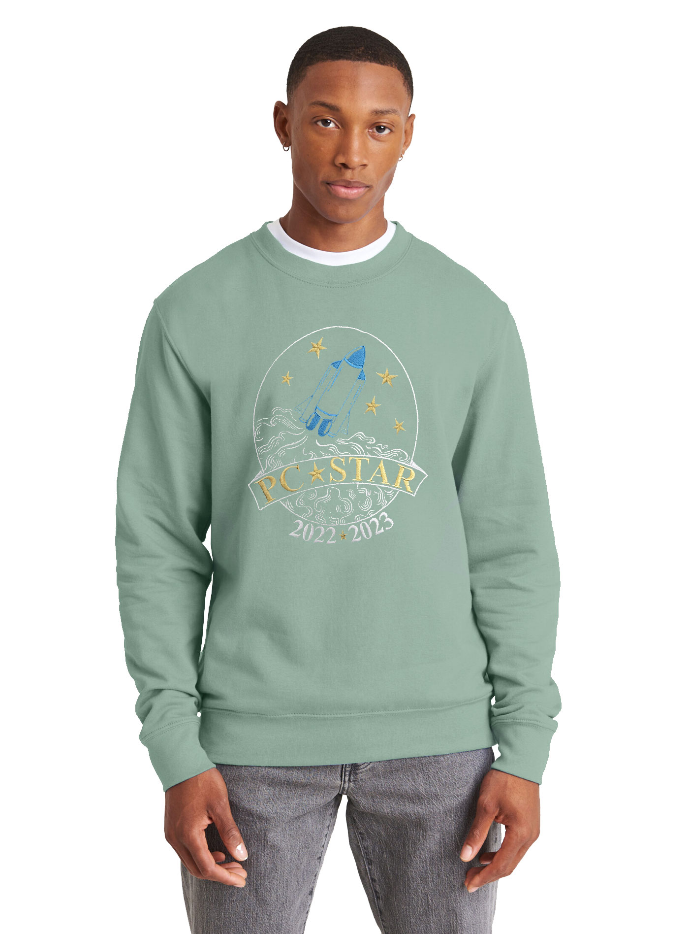 sweat de promo à col rond personnalisé