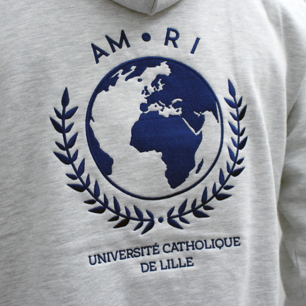 sweat de promo personnalisé université catholique de lille